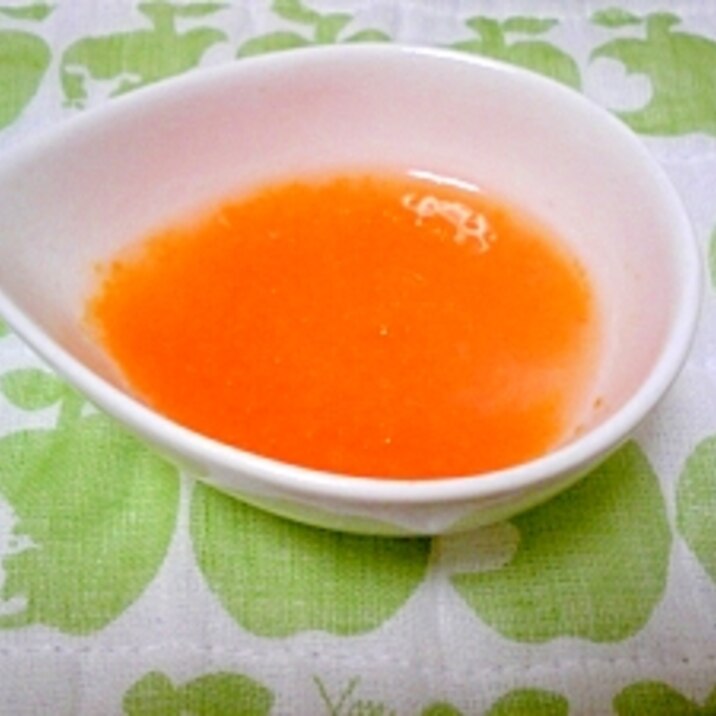 <離乳食初期>にんたまのりんごスープ